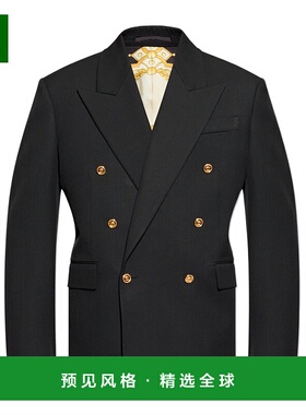 1h可退 香港直邮Versace 双排扣西装外套 10221921A16732