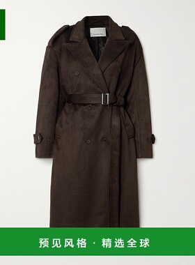 The Frankie Shop 女士 Pembroke 磨毛风衣 TRFS21091200