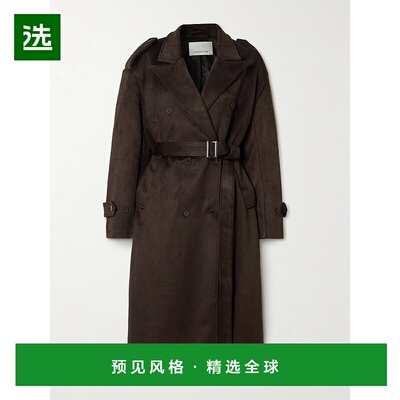 香港直邮The Frankie Shop 女士 Pembroke 磨毛风衣 TRFS21091200