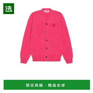 1h可退 香港直邮comme des garcons play 男士 针织开衫 AXN07605