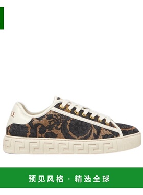 香港直邮Versace 系带运动鞋 10135681A14483厚底