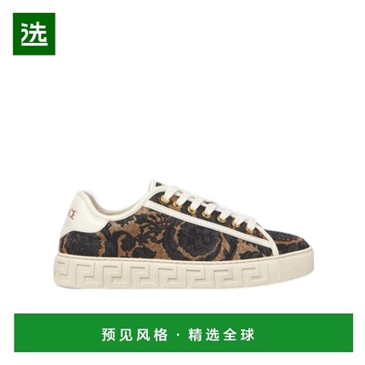 香港直邮Versace 系带运动鞋 10135681A14483厚底