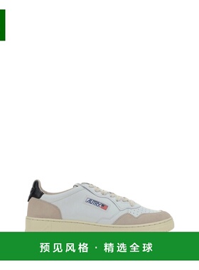 1h可退 香港直邮AUTRY 男士 Medialist 运动鞋 AULMLS21WHTBLK