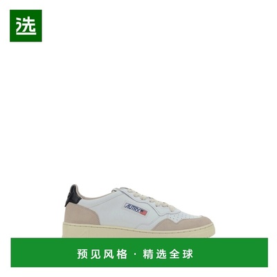 1h可退 香港直邮AUTRY 男士 Medialist 运动鞋 AULMLS21WHTBLK
