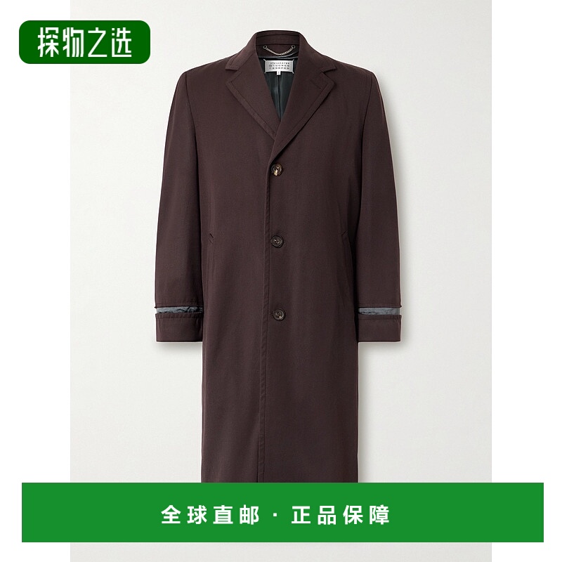 香港直邮Maison Margiela 马丁·马吉拉 男士 初剪羊毛风衣 S50AA