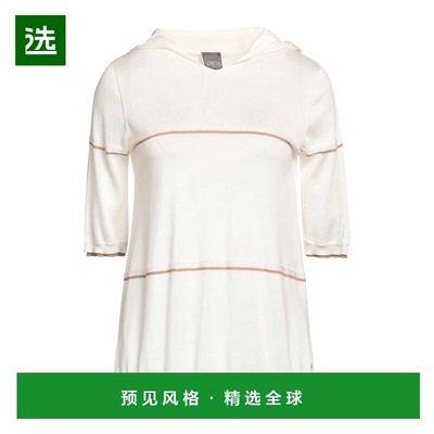 1h可退 香港直邮Lorena Antoniazzi 女士 毛衣 beige米色 舒适时