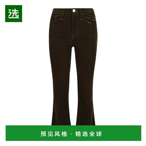 香港直邮FRAME 女士牛仔裤 LCMBRA820SURP AW2023 绿色喇叭裤