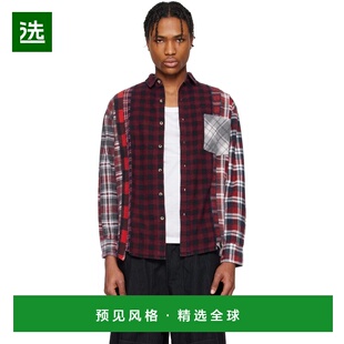 1h可退 香港直邮Needles 男士 多色 7 Cuts 衬衫 QV395 colorful