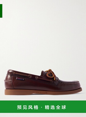 1h可退 Sebago 仕品高 男士 Portland 皮质船鞋 70000G0