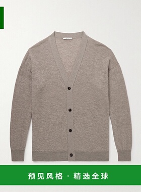 1h可退 香港直邮The Row 男士 Raimo 羊绒针织开衫 975Y498