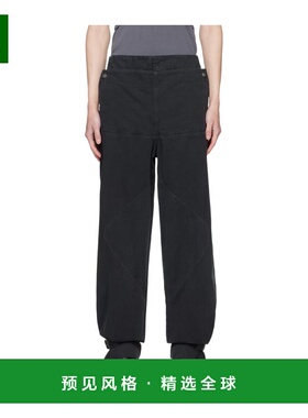 香港直邮Dion Lee 男士休闲裤 C2175PS24WASHEDBLACK SS2024