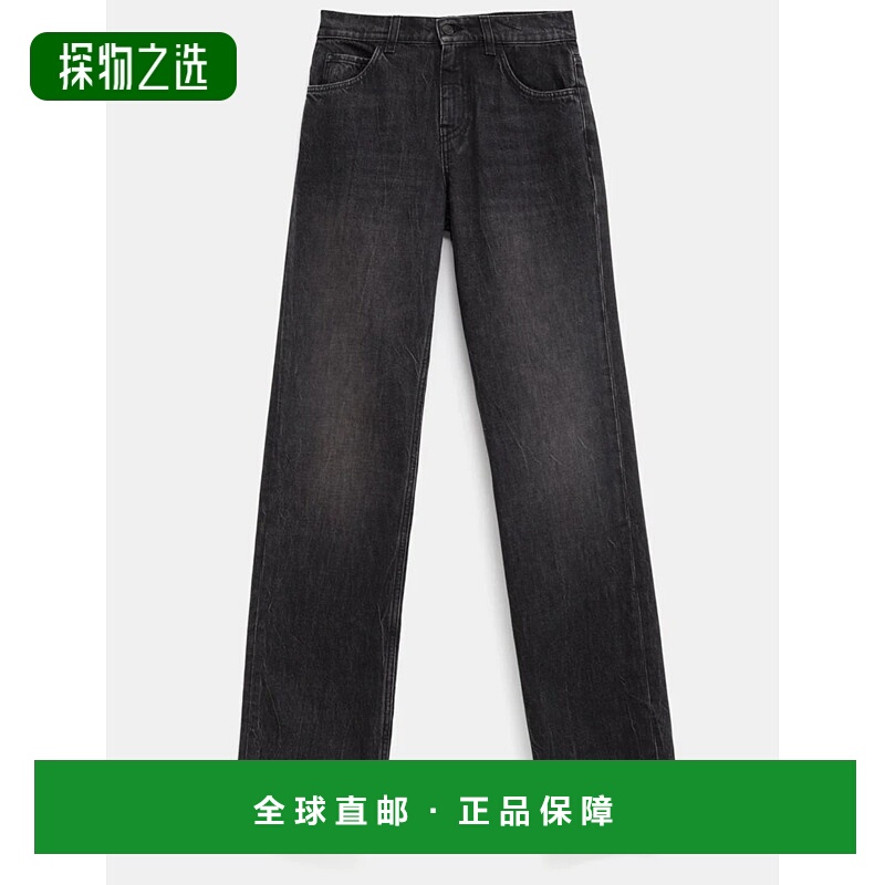 香港直邮The Row 女士 ROW MAIN 黑色牛仔裤 6516W4136