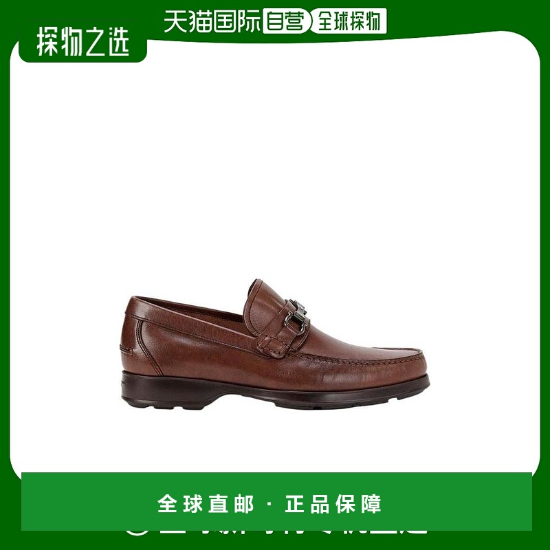 香港直邮Salvatore Ferragamo Logo扣饰商务休闲鞋男鞋 051270