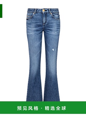 香港直邮Balmain 多口袋牛仔长裤 CF0MJ130DE32牛仔裤喇叭裤