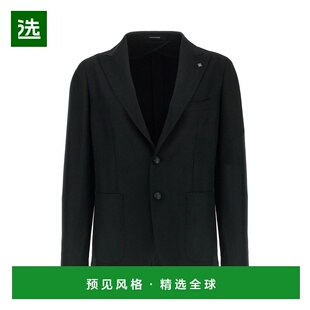 1h可退 香港直邮Tagliatore 男士 squares 超细西装外套 1SMC26K1