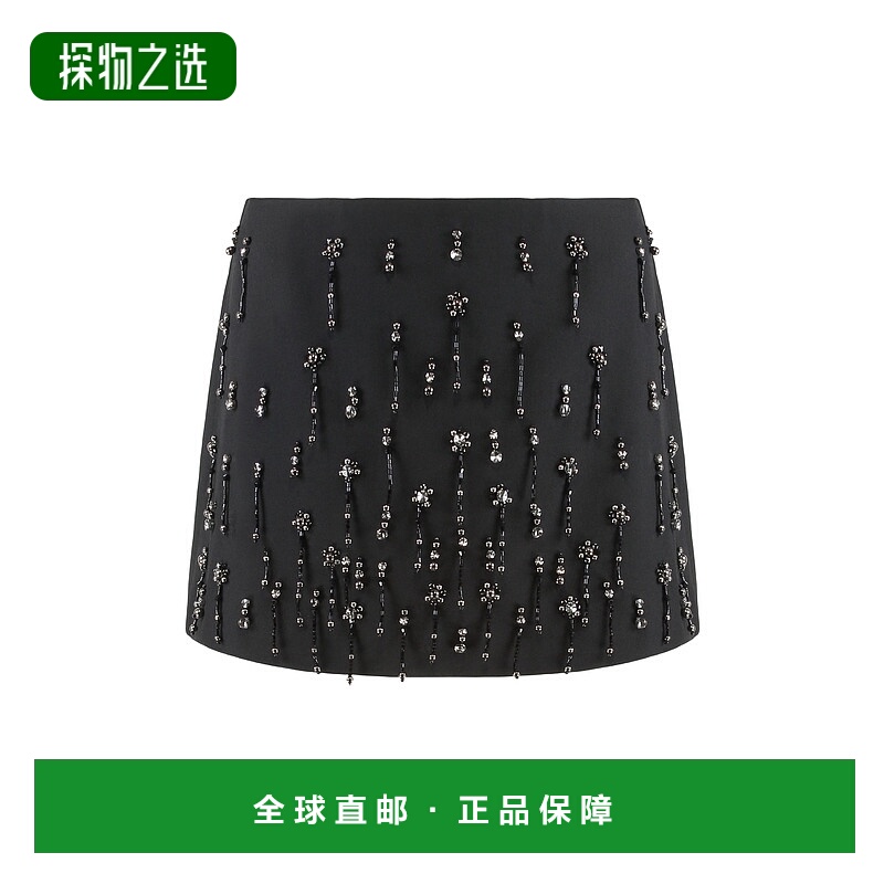 香港直邮Pinko 品高 女士 飾邊迷你裙 105496A2PN