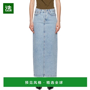 香港直邮WARDROBE.NYC 女士半身裙 W2097PCBLUE AW2024 蓝色