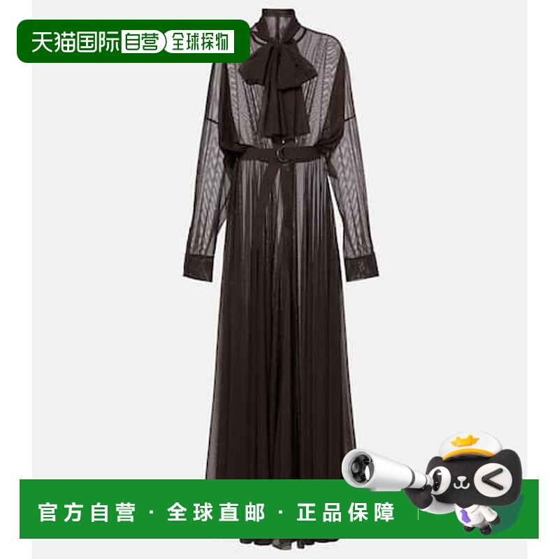 1h可退 香港直邮NORMA KAMALI 诺玛·卡玛丽 女士 灯笼袖网纱衬衫