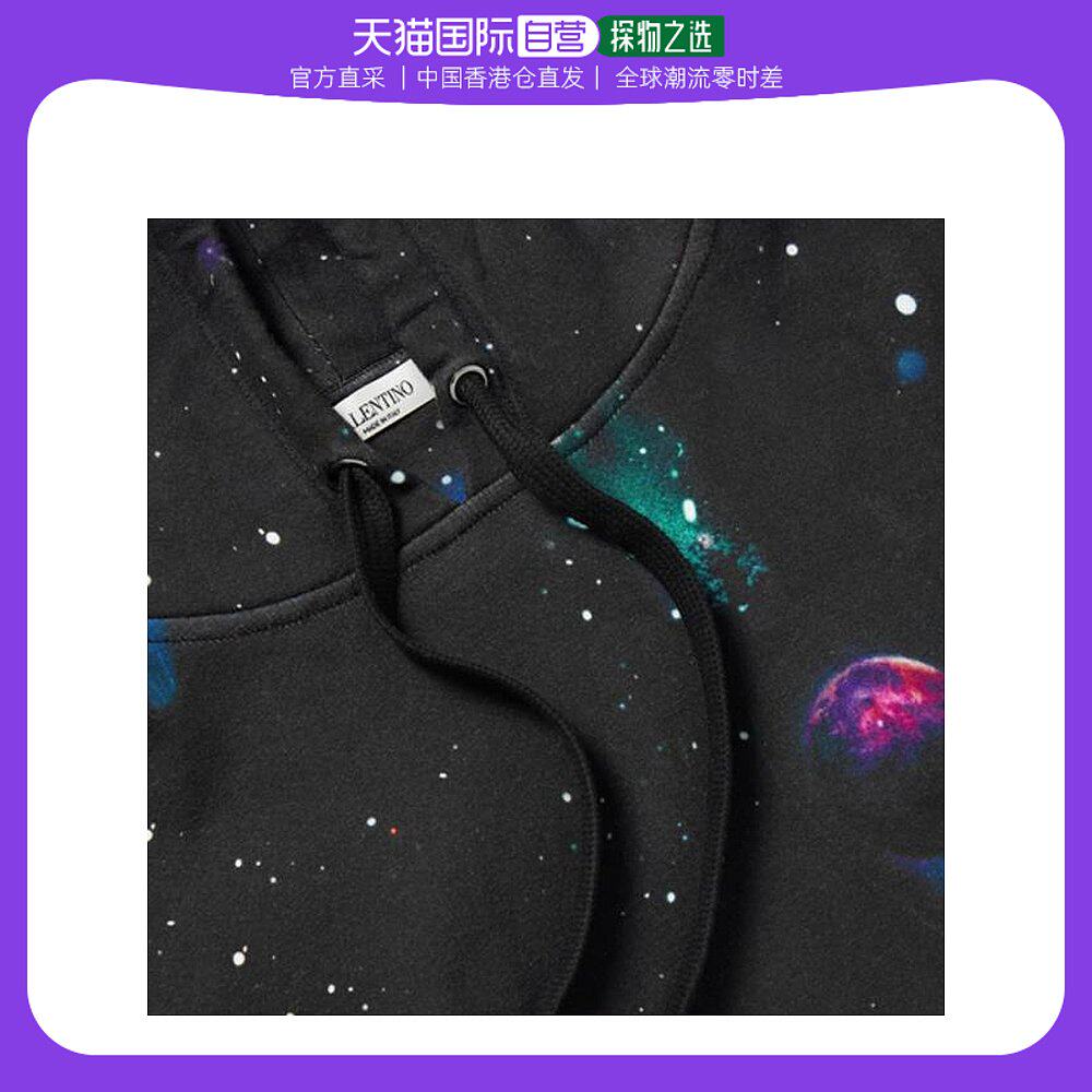 香港直邮red valentino 黑色男士卫衣/帽衫 wv3mf02c-7ld-u03卫衣