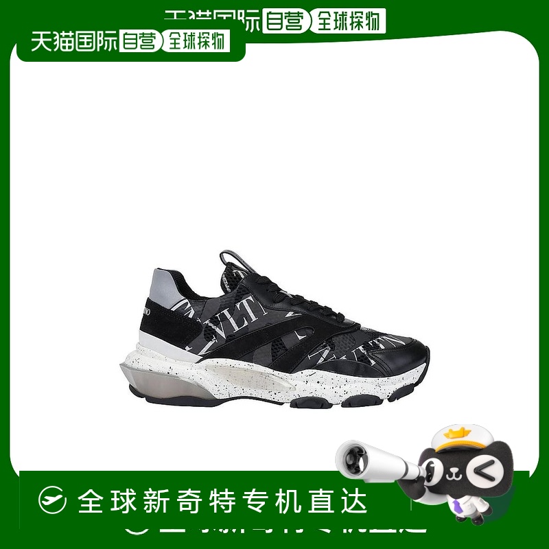 【99新未使用】香港直邮Valentino 黑色徽标休闲运动鞋 SY2S0B05N