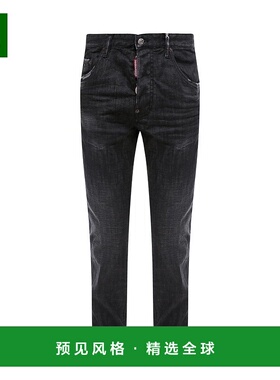 1h可退 香港直邮Dsquared2 二次方 男士 徽标牛仔裤 S74LB1228S30