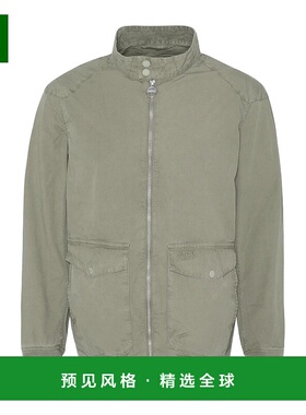 香港直邮Barbour 男士户外冲锋衣 MCA1046OL31 SS2025 军绿色 长
