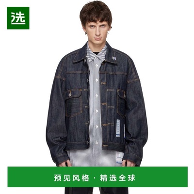 1h可退 香港直邮Maison Mihara Yasuhiro 三原康裕 男士 蓝色赤耳