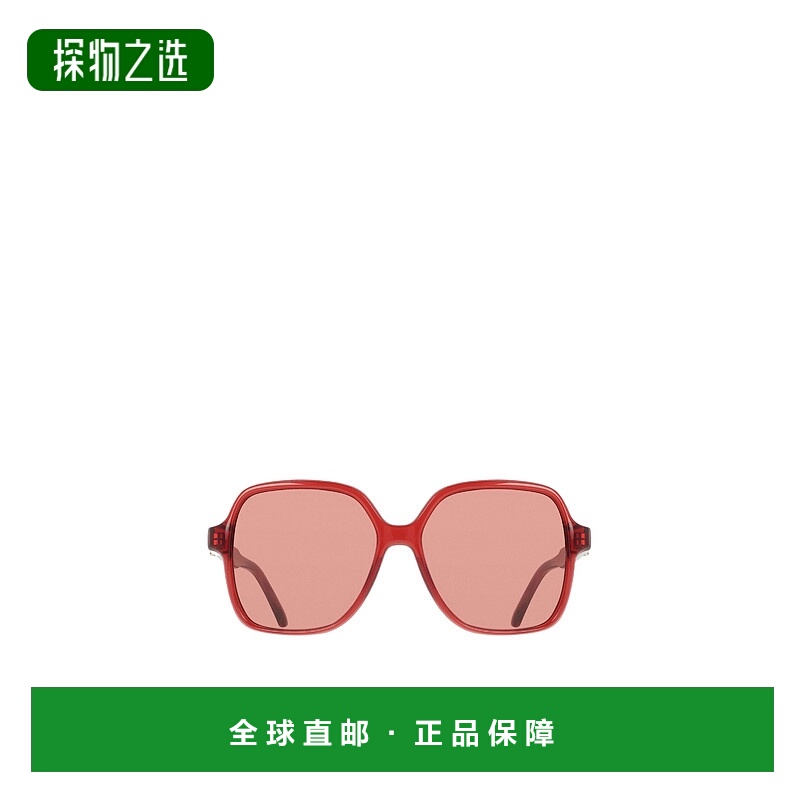 香港直邮Salvatore Ferragamo 几何框太阳镜 51H069