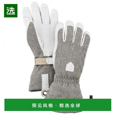 香港直邮HESTRA 女士手套 2022794LIGHTGREY