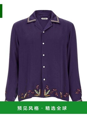 香港直邮BODE 男士衬衫 MRF25SH048 CO 紫色 Dream Souvenir Shir