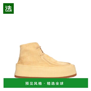1h可退 香港直邮marsell 男士 脚踝靴 beige米色 舒适时尚