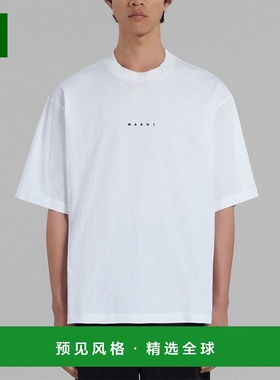 香港直邮Marni 徽标T恤 HUMU0223P1USCS87短袖