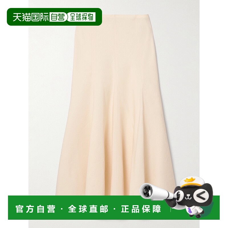 1h可退 香港直邮KHAITE 女士 LENNO半身裙 4142385 beige米色 舒