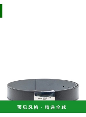 香港直邮GIVENCHY 男士腰带 BK407NK21Q002 SS2026 黑色 Metal Pl