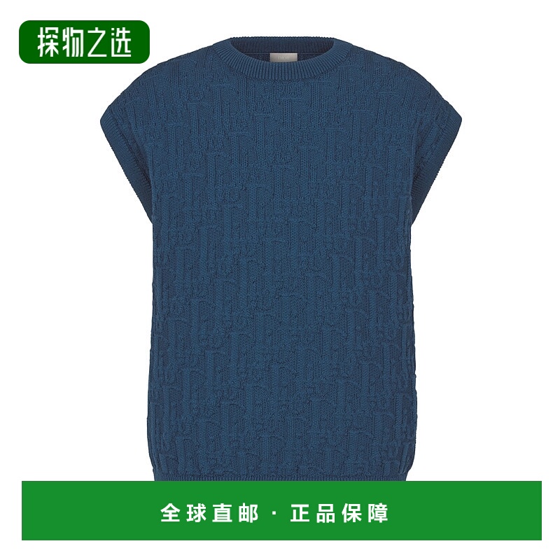 香港直邮Dior 无袖背心毛衣 593M619A7003