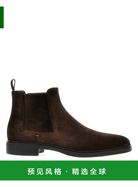 1h可退 SANTONI 男士靴子 MGEO18937NEAXGEXT50男靴切尔西靴
