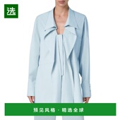 美国直邮 休闲 akris女士衬衫 时尚 1h可退 自然 长袖 舒适 百