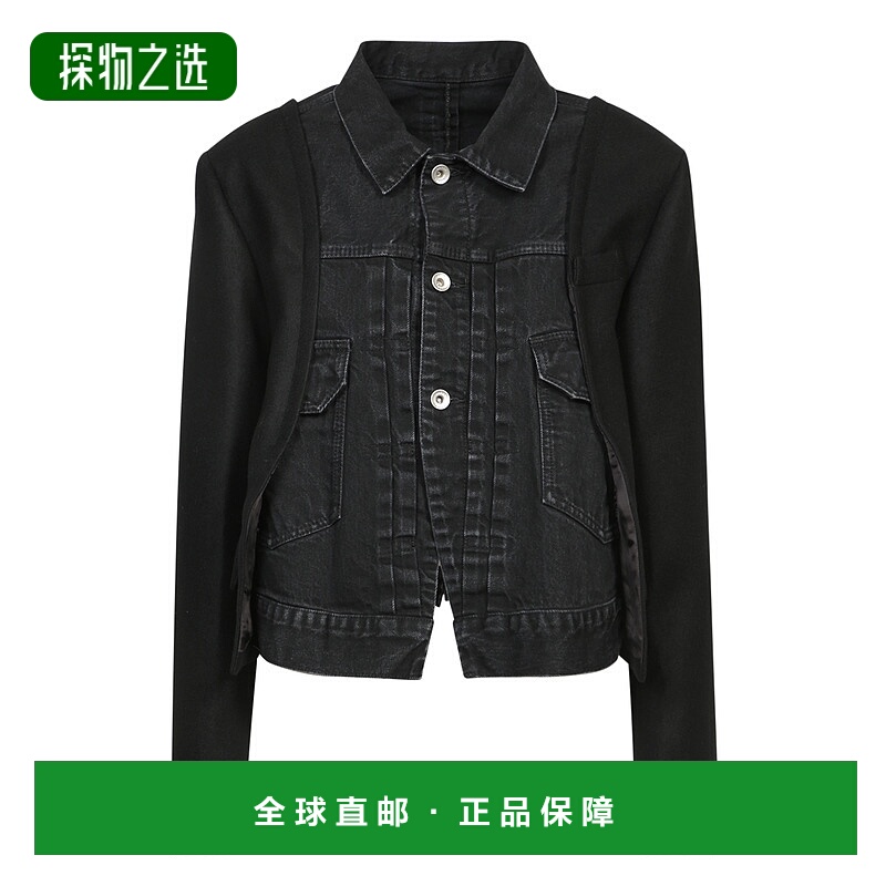 1h可退 欧洲直邮sacai 女士 外套尼龙夹克正品休闲时尚百搭舒适流