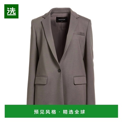 1h可退 香港直邮Fabiana Filippi 女士 西装外套 grey灰色 舒适时