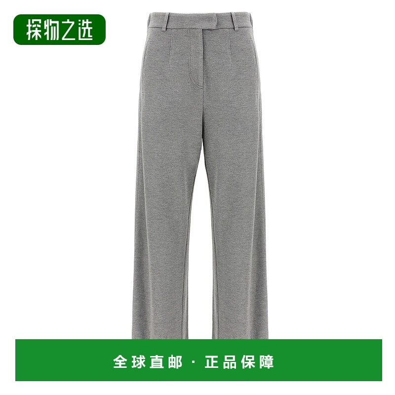 香港直邮Brunello Cucinelli 腰带环休闲裤 MP930SN999阔腿裤