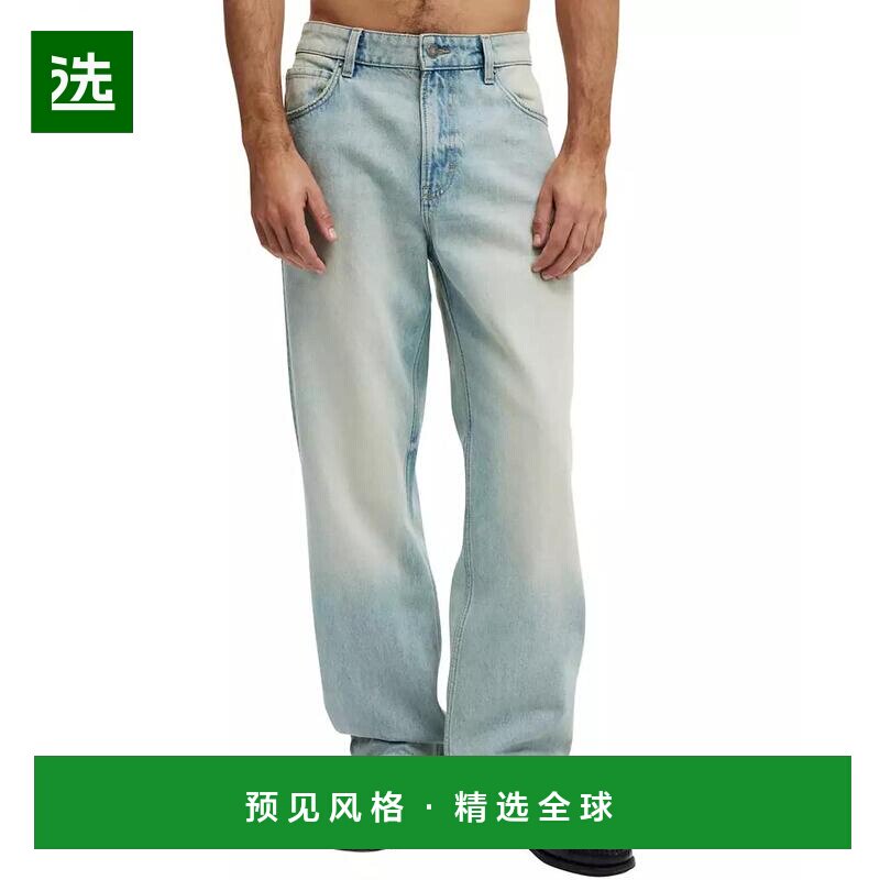 【美国直邮】cotton on 男士 牛仔裤直筒裤 支付后1h可退图片
