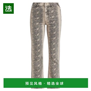 1h可退 【美国直邮】mother女士牛仔裤弹力印花水洗休闲时尚潮流