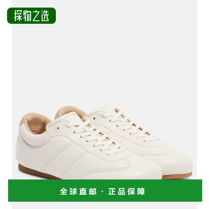 香港直邮Lemaire 女士 Runner 柔软皮质运动鞋 white白色 舒适时