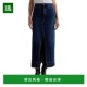 高腰牛仔中长裙 1h可退 女士半身裙 Jeans Davina 美国直邮