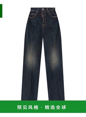 香港直邮Dsquared2 腰带袢牛仔裤 S75LB1074D30011