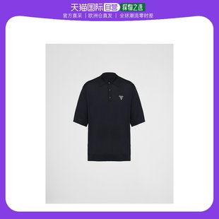 99新未使用 风格 欧洲直邮PRADA Polo 毛衣 普拉达真丝