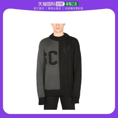 韩国直邮GCDS21FW毛衣男FW22M020001 67CHARCOAL