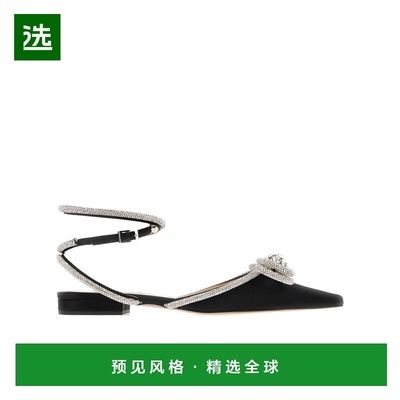 香港直邮MACH&MACH 女士芭蕾乐福鞋 PF23S0017CRP600SATINBLK