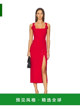 1h可退 香港直邮Yumi Kim 女士 Rita 连衣裙 DR22364 red红色 舒
