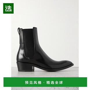香港直邮Tom 皮质切尔西靴 Ford 女士 W3735LC 汤姆·福特 1h可退